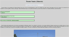 Desktop Screenshot of fuente-santa.com